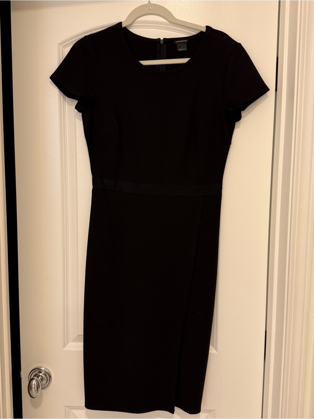 Club Monaco Classic Black Sheath Dress